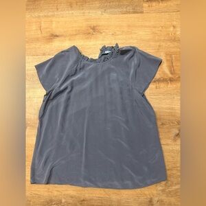 ANTONIO MELANI dusty blue blouse